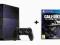 KONSOLA SONY PS4 500GB + CALL OF DUTY GHOSTS WAWA