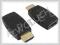 ADAPTER HDMI TO HDMI ADAPTER GOLD (HD6A)