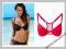 S3252 CZERWONA GÓRA BIKINI BODYFLIRT R36(70D) NOWE