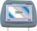 DVD w zaglowkach 2x TV LCD + dotykowe radio CANVA