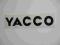 YACCO OIL - NAKLEJKA z lat 80-tych