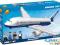 SAMOLOT KLOCKI - BOEING DREAMLINER, 700 el. COBI!