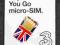 micro sim Three Mobile - Anglia