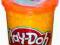 Hasbro Play Doh Pojedyncza Tuba 22002 Pomarańczowa