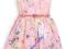 NEXT 2014  SUKIENKA Z PASKIEM PINK 12- 18 MIES. 86