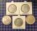ZESTAW 5 MONET 1818,1851,1865,1930,1933 rok.okazja