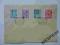 FDC KOPERTA  FISCHER 612-615 1952 ROK