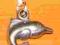 Delfin wolności - urocza zawieszka charms