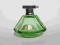 RARYTAS ART DECO zielony FLAKON NA PERFUMY 1920