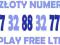 7 32 88 32 77 * ZŁOTY NUMER PLAY NA KARTĘ FREE LTE