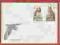 FDC  FI. 3146 - 3151 FAUNA PTAKI SOWY 1990 ROK