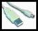 LF0 NOWY PRZEWÓD USB MINI AM-BM4P 4 PIN BIAŁY F-VT