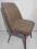 fotel klubowy muszelka design lata 60/70