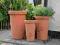 NOWA Palmówka donica 40 h 63 + WKŁAD - Terakota
