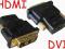 Adapter przejściówka HDMI (ż) - DVI (m) Gold Łódź