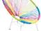 Bahia Krzesło Multicolore Metal/Tworzywo Sztuczne
