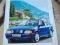 Prospekt FORD ESCORT XR3i CABRIO 1989 rok