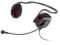 MARKOWE SŁUCHAWKI NASZYJNE CZARNE SKYPE BAZOO