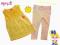*REWELACYJNY KOMPLET LEGGINSY+TUNIKA*80/86