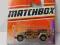 VOLKSWAGEN TYPE 181 !!! MATCHBOX-60 LAT !!!