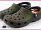 Klapki CROCS CLASSIC chocolate 39/40 M7/W9 - 25cm