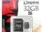 KARTA PAMIĘCI MICRO SDHC + ADAPTER 32GB KINGSTON