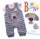 *BABALUNO*CUDNY KOMPLET*ROMPER+BODY*74/80