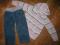 CÓRKA  sweterek   Ladybird + jeansy 18-24 m-ce