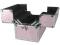 KUFER 388x250x290 RÓŻOWY KOSMETYCZKA +++++++++