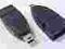 PRZEJSCIOWKA ADAPTER USB GNIAZDO A - WTYK mini HQ