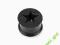 tunel plug silikon z wyciętą gwiazdką czarny 10mm