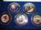 Monety NASA - MARS rarytas 5 szt