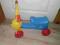 Jeżdzik pchacz JAK NOWY! + zabawki fisher price