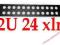 panel rack 19'' 2U na 24 gniazd XLR Producent va