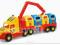 36530 Super truck śmieciarka długa zabawki WADER