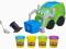 PLAY-DOH ŚMIECIARKA ROWDY PLUS 4 TUBY CIASTOLINY