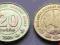 TURKMENISTAN 20 TENGE 2009 MENNICZA