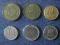 Zestaw  monet Am. Płd. - 6 szt.
