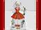 FIGURKA PORCELANOWA KOBIETA Z SIR LANKI