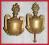 _____ 2 stare zwieńczenia z brązu C01919a _
