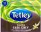 Tetley Wanilia Earl Grey 50s herbata expresowa