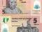 NIGERIA 5 NAIRA (2009) PLASTIC, UNC !!!