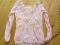 Bluzka dł.rękaw cekiny i zdobienia 140-146
