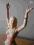 Porcelanowa figurka / półnaga TANCERKA ..........