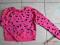 BLUZECZKA w serduszka 10-11lat 140-146cm