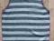 *am_or* NEXT Kamizelka męska w paski rozmiar M L