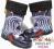 ZEBRA TWISTER LUX PRINT KALOSZE  22/23 DEMAR