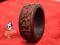VINTAGE style masywna bransoleta DREWNO folk BOHO