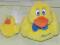 CHICCO SZELESZCZĄCA KACZUSZKA Z BABY DO KĄPIELI