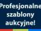 Profesjonalny szablon aukcyjnym, SOLIDNIE, TANIO!